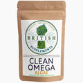 Clean Genuine Omega 3 Algae - British Supplements