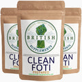 Clean Genuine Prepared Fo-Ti + Uptake Blend - British Supplements