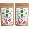 Clean Genuine Rhodiola Rosea Extract 238mg (1,428mg) (4% Salidrosides 9.52mg) - British Supplements