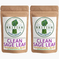 Clean Genuine Sage Leaf Extract 2,940mg (14.7mg Rosmarinic Acid) - British Supplements