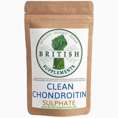 Clean Genuine Strong Chondroitin Sulphate 1,038mg - British Supplements