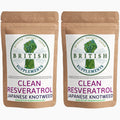 Clean Genuine Trans Resveratrol 340.8mg + 38.6mg uptake blend - British Supplements