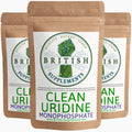 Clean Genuine Uridine Monophosphate 352.8mg - British Supplements