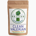 Clean Genuine Valerian Extract +Uptake Blend - British Supplements