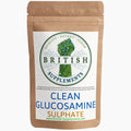 Clean Genuine Vegetarian Glucosamine in Veg Capsules - British Supplements
