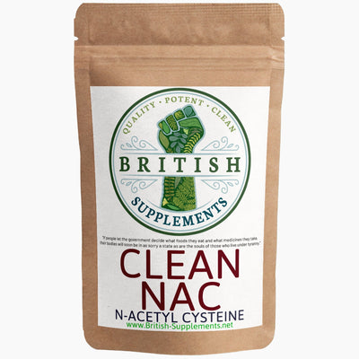 Clean NAC 747mg + Uptake Blend - British Supplements