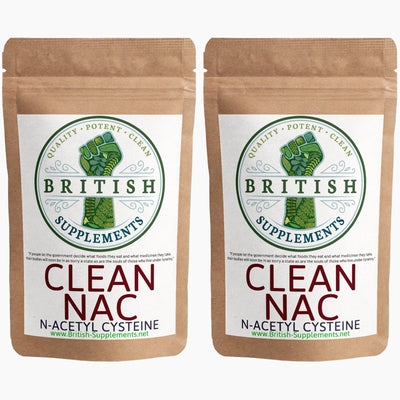 Clean NAC 747mg + Uptake Blend - British Supplements