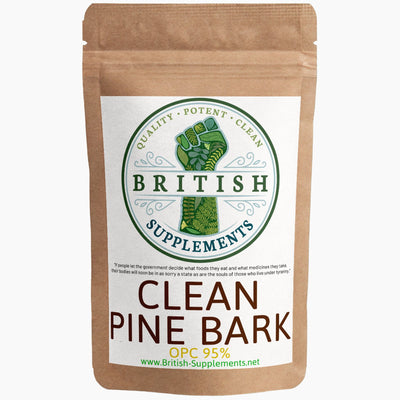 Clean Pine Bark OPC 95% - British Supplements