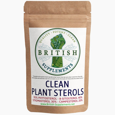 Clean plant sterols 95% Phytosterol - British Supplements