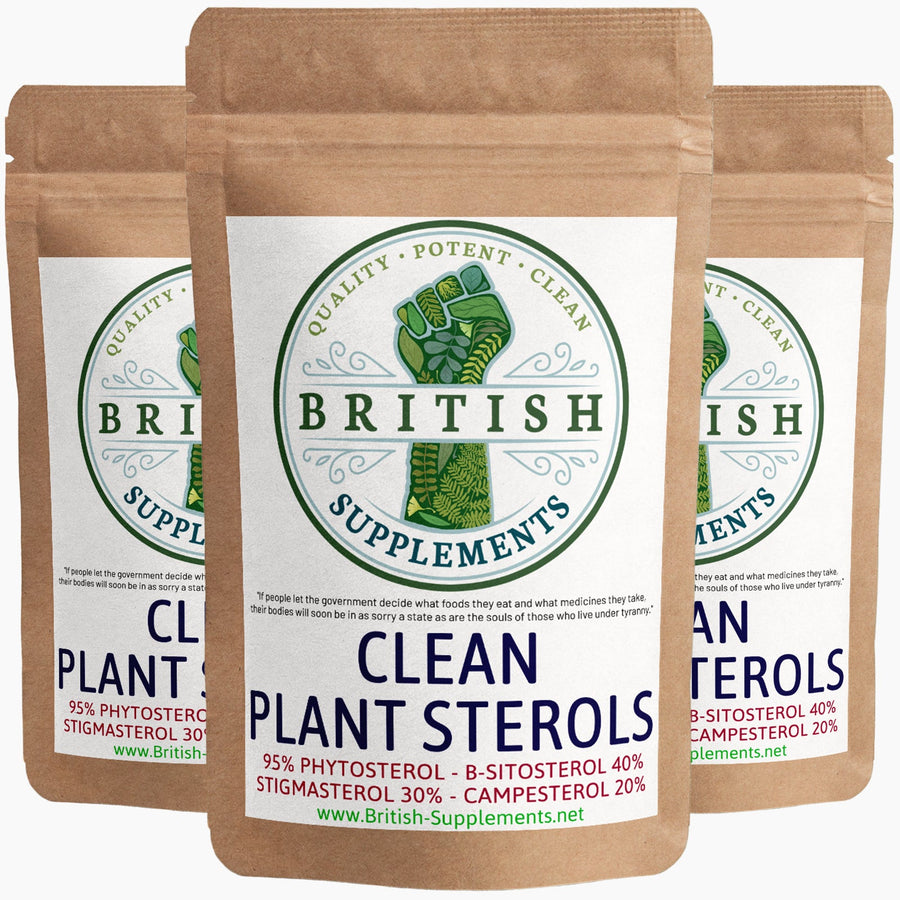 Clean plant sterols 95% Phytosterol - British Supplements