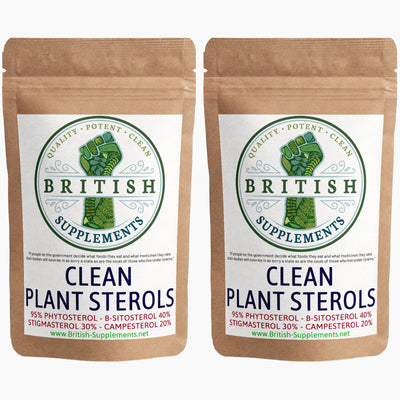 Clean plant sterols 95% Phytosterol - British Supplements