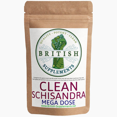 Clean Schisandra (9% Schisandrins) - British Supplements