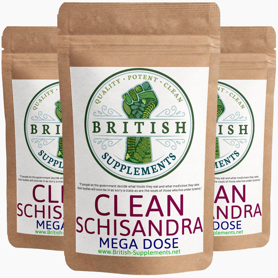 Clean Schisandra (9% Schisandrins) - British Supplements