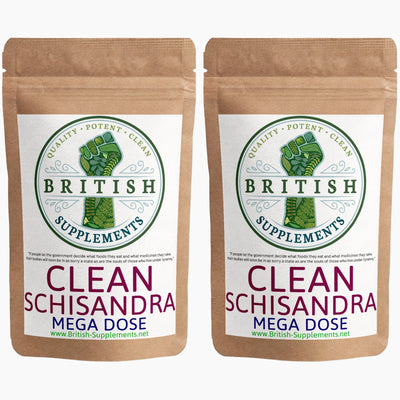 Clean Schisandra (9% Schisandrins) - British Supplements
