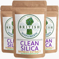 Clean Silica 648mg + 96mg Uptake Blend - British Supplements